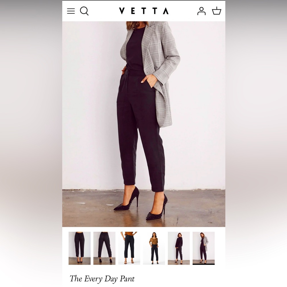 VETTA Casual Capsule Everyday Pant size 6